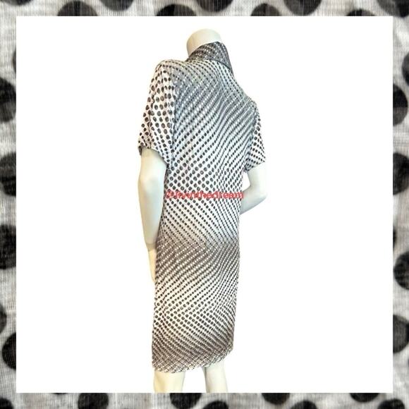 NWT David Cline V-Neck Short Sleeve T-Shirt Dress SZ Small $119 - Picture 5 of 16